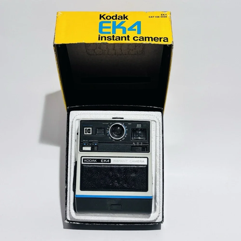 Vintage Kodak‎ EK4 Instant Camera in Original Box